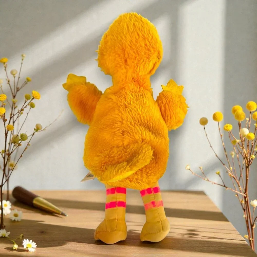 Vintage 1970s Big Bird Plush Knickerbocker Sesame Street Yellow Toy